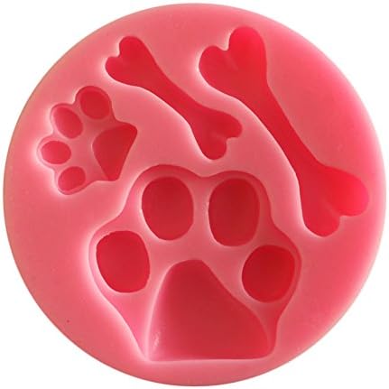 SWEETSTAN Dog Claw Bone Shape DIY Chocolate Cake Mold Cake Baking Tools Turn Sugar Cake Tools
