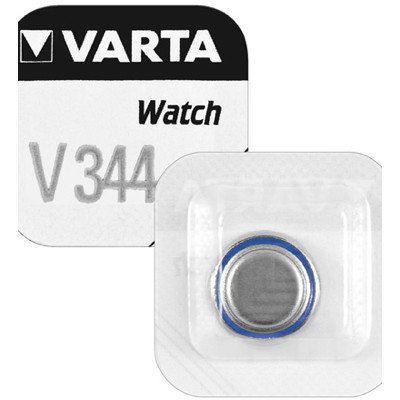 Preisvergleich Produktbild Knopfzelle 344, Varta V344, SR42, SR1136SW, 106mAh