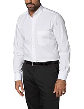 ETERNA Langarm Hemd MODERN FIT Stretch unifarben