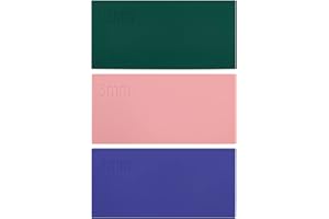 Hsthe Sea Lot de 3 enveloppes de Tasse en Silicone pour Tasse de Sublimation Presse à Chaud Gobelet Wrap Sleeve 0,15 mm 0,3 mm 0,4 mm d'épaisseur