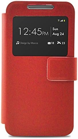 Vision Red Universal Folio Case for Crosscall Odissey +