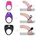 Produktbild Penisring, Louviva Cockring Vibrator Silikon Vibrating Cock Ring - Vibration für Männer und Paare - Penis massieren - Medizinisches Silikon Starker Motor - Leben Wassedicht (rosa,blau,schwarz)