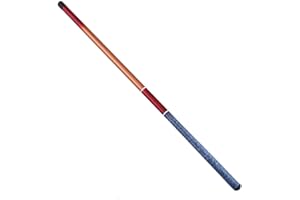 MAGT Spinning Fishing Rod, FRP Hand Glass Steel Pole Portable Telescopic Rod Freshwater Casting Hard Fishing Gear (1.8)