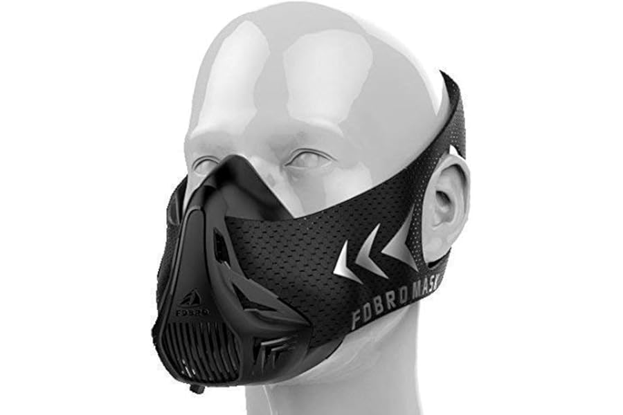 High Altitude Mask for High Altitude Simulation with 6 Breathing Levels | High Altitude Mask Exercise Mask for Workout Fitness | High Altitude Training Mask Sports Mask FDBRO
