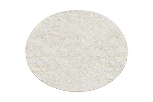 Preisvergleich Produktbild Metz Filzuntersetzer rund 35cm beigemelange