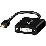 Mini DP to DVI, Rankie Gold Plated Mini DisplayPort (Thunderbolt Port Compatible) MiniDP to DVI Male to Female Adapter - R1131