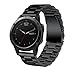 Produktbild Sansee Echtes Edelstahl Armband Band Strap Milanese Edelstahl Uhrenarmband Armband für Garmin Fenix 5 Uhrenarmband (Schwarz)