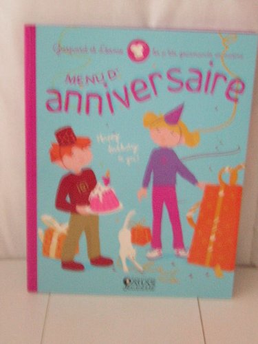 couverture de : Menu d'anniversaire