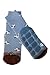 Weri Spezials ABS Terry Bear Slippers Anti Non Slip Socks 12-24 Months (19-22) Blue