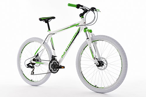 KS Cycling Mountainbike Hardtail 27,5″ Compound RH 51 cm KS Cycling Fahrrad, Weiß-Grün, 27.5 - 3