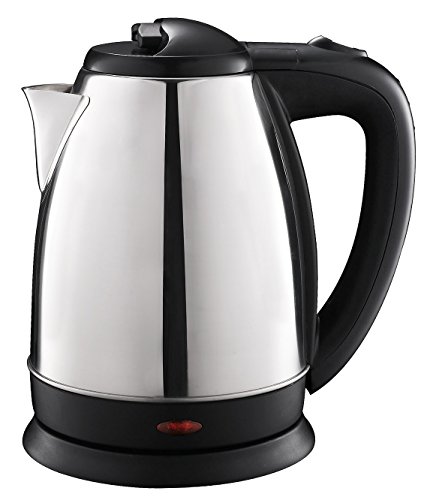 Kitchoff Black Automatic Stainless Steel Electric Kettle for Home & Office(Kl1) RS.649 (64.00% Off) - Amazon