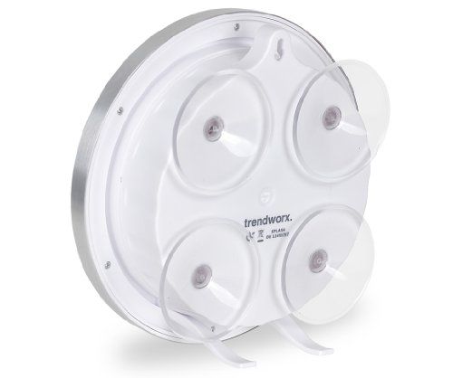 Trendworx 4044 Badezimmeruhr mit Saugnapf und digitalem Thermometer - 3