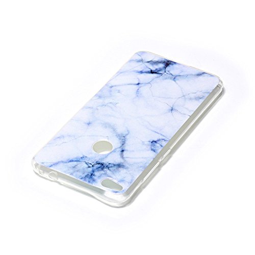 Funda de Silicona para el Huawei P8 LITE 2017  Silingsan Silicone Case Carcasa TPU Transparente Funda de Dise  o   nico Carcasa Flexible Suave Resistente a los Ara  azos Cover Funda Protectora Completa Absorci  n de Choque Case - M  rmol Blanco