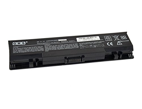 GRS Notebook Akku für Dell Studio 1735, 1737, Inspiron 1737 , ersetzt: RM791, KM973, KM976, RM870, MT335, KM978, RM868, PW823, Laptop Batterie 4400mAh, 11.1V - 3
