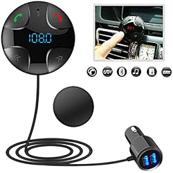Adaptador del kit del coche Manos libres Llamada, transmisor / receptor de Bluetooth, Bluetooth 3.0 Manos libres Transmisor de FM