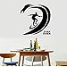 Produktbild wandaufkleber Window Sign Surfing Sports Waves Surfboard Rider