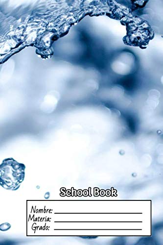 Book School: cuaderno escolar - para tomar apuntes en clase - para escribir - dibujar - primaria - anotador