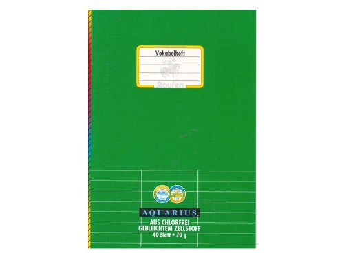 Bacher 10257 - Vokabelheft A5, 2 Trennlinien
