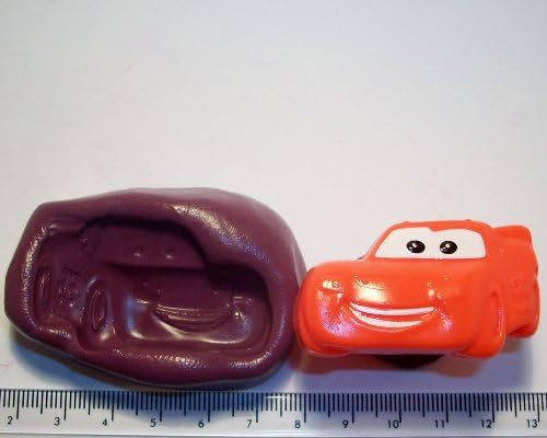 Silicone Mould Cars Lighting Mcqueen Icing Cake Cupcake Decoration