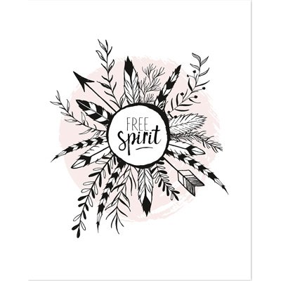 Preisvergleich Produktbild Lilipinso and Co – Zeigt – Zeigt Free Spirit (50 x 40 cm)