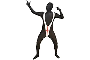 Panda Loco England Flag Novelty Mankini Thong Fancy Dress Funny Football Fancy Dress Festival Multi