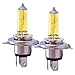 Produktbild Jurmann® 2x H4 AQUA VISION 12V 60/55W Gelb Yellow Halogen Lampen E-Zeichen 2 Stück