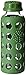 Lifefactory Bottle with Flat Cap, Glass, Green, 9 oz