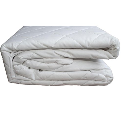 EDS 16" (40cm), EXTRA DEEP , 100% Egyptian Cotton , Quilted Mattress Protector - Extra Deep, Easy Care , King