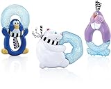 Nuby ID453 - Kühlbeißfigur "Freunde", gefüllt mit Eisgel, Motiv nicht frei wählbar