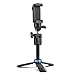 Price comparison product image SIRUI TSH-01B Mini Tripod and Selfie Stick for Smartphones - Black/Blue