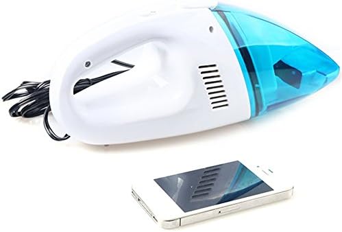 Hollwald Rechargeable Electric Handheld Mini Car Vacuum Cleaner Dust Collector Household Bagless Wet/Dry EASYOWN Cordless Hand Vac Portale Mini Vacuum Cleaner for Computer Car Home (Plastic, 18.5x11.5x9)