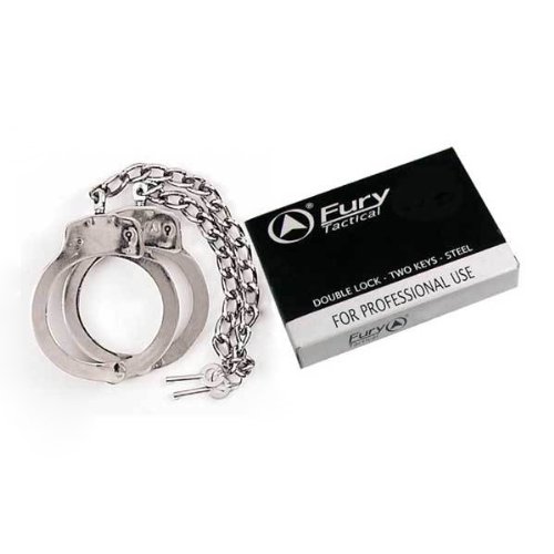 Fury Tactical Leg Irons- Chain Silver