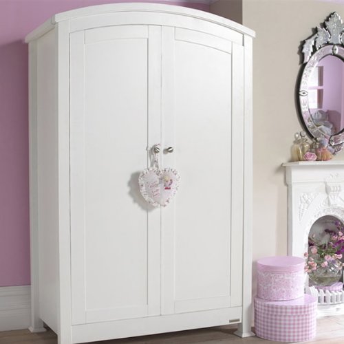 Izziwotnot Bailey Wardrobe, White