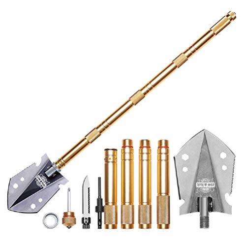 Preisvergleich Produktbild Klappschaufel für den Außenbereich, Stahl, Camping, Wandern, Angeln