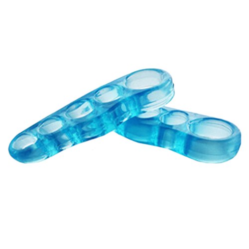 Magic Soft Silicone Toes Separator Toe Orthoses Toes Massager for Men Women - One Pair