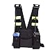 Produktbild Gankmachine Two Way Radio Bright Green Radio-Chest Harness Brust vorne Packung Walkie Talkie Beutel-Pistolenhalfter Vest Rig Carry Case