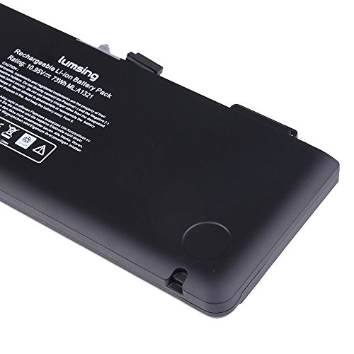 Lumsing Laptop Ersatz Akku für Apple MacBook Pro 15″ A1321 A1286 (2009 2010 Version) Unibody Passend 661-5211 661-5476 MC118 MB985 MB986 MC371 MC372 MC373 Notebook Batterie [Li-Polymer 10.95V 73Wh] - 4