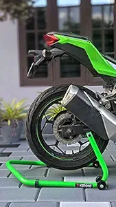 Xplore Rear Paddock Stand with Swing Arm Rest (Fluorescent green)