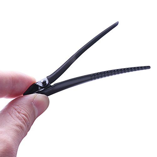 Mudder 10 Stück Haarspange Haar Klammer Ente Zähne Bögen Krokodil Haarspange, Metall, Schwarz - 6