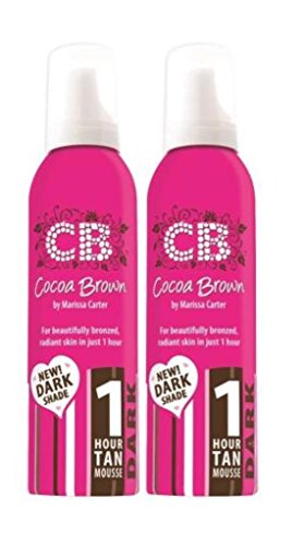 Cocoa Brown 1 Hour Tan Mousse Dark Twin Pack