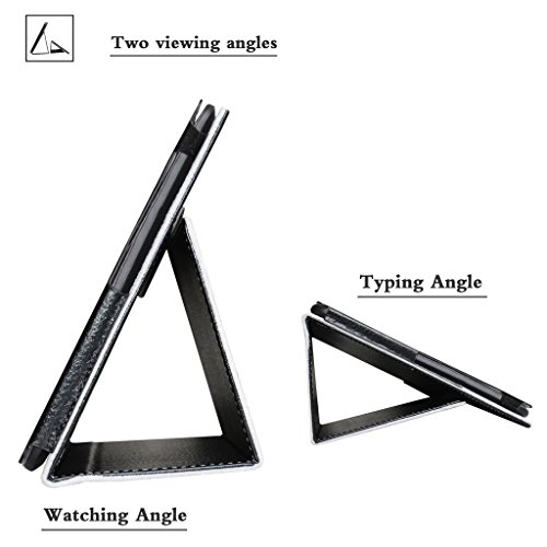 Medion Lifetab X10302/X10301 hülle,Mama Mouth Folding Ständer Hülle Case mit Standfunktion für 10.1″ Medion Lifetab X10302/X10301 Android Tablet PC,Schwarz - 5
