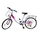 Produktbild Ridgeyard 20 Zoll 6 Gang Kinder Fahrrad Jungen Mädchen Fahrrad für 12-16 Jahre Children Bicycle (Rosa + Weiß)