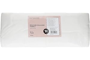 ‎TB TOOLS FOR BEAUTY T4B LUSSONI Cellulose Pediküre Einwegtücher Breite 50 cm Länge 40 cm 100 Stück