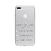 Produktbild licaso Handyhülle für iPhone 8 Plus aus TPU mit Sorry I'm Late Mallorca Print Design Schutz Hülle Protector Soft Extra