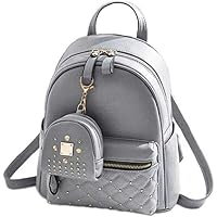 SBS Bags® Women’s Girls Fashion PU Leather Mini Casual Backpack Bags For School, College, Tuition, office With Small…