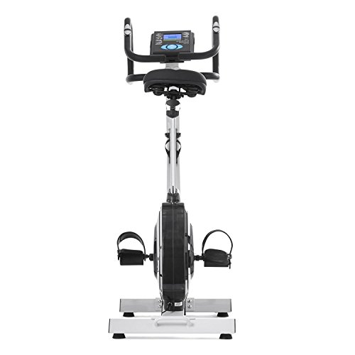 CAPITAL SPORTS Durate X77 Cardiobike Heimtrainer Fitnessbike Ergometer (Trainingscomputer mit LCD-Display, Trainingsprogramme: H.R.C.; T.H.R.; Körperfett, 9 feste Programme, belastbar bis 100 kg) schwarz oder silber - 2