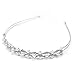 Bridal Headband - SODIAL(R)Rhinstone Pearl Decor Wedding Bridal Hair Barrettes Hairband Headband Tiara (Sliver)