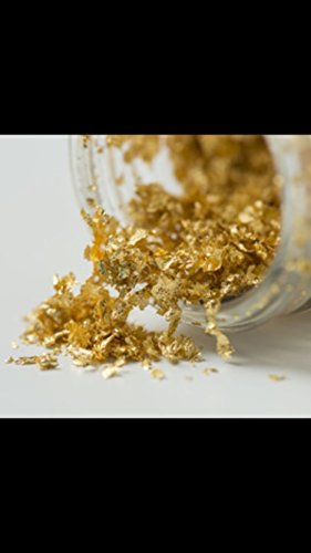 100 mg Glitterpuder Goldpulver 24 Karat – reines Gold in Puderform Lebensmittel Essbar - 3