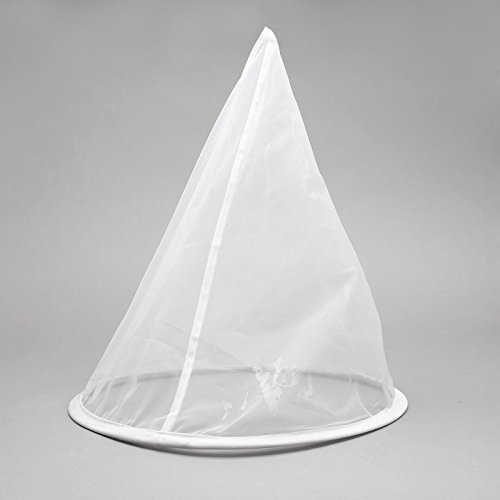 Dophee 1Pc Filternetz Cone Beekeeping Honey Strainer Filter Fiber Net Screen Purifier Apiary Equipment