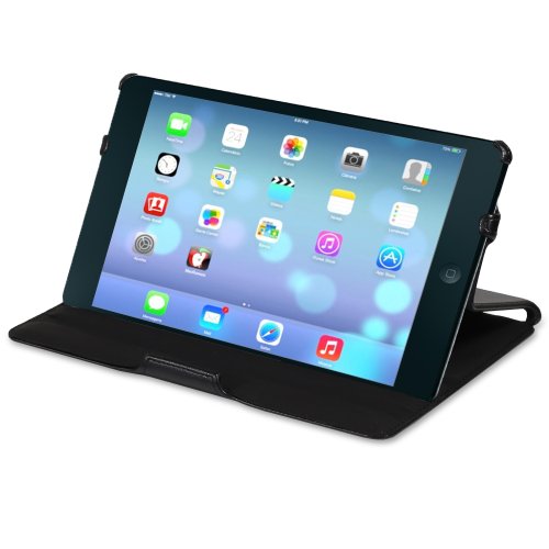 GreatShield VANTAGE Multi-Stand Leather Case for Apple iPad Air – Black - 3